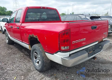 2003 Dodge Ram 1500 Slt/Laramie/St из США, поврежденный, VIN 1D7HU18N93J593469